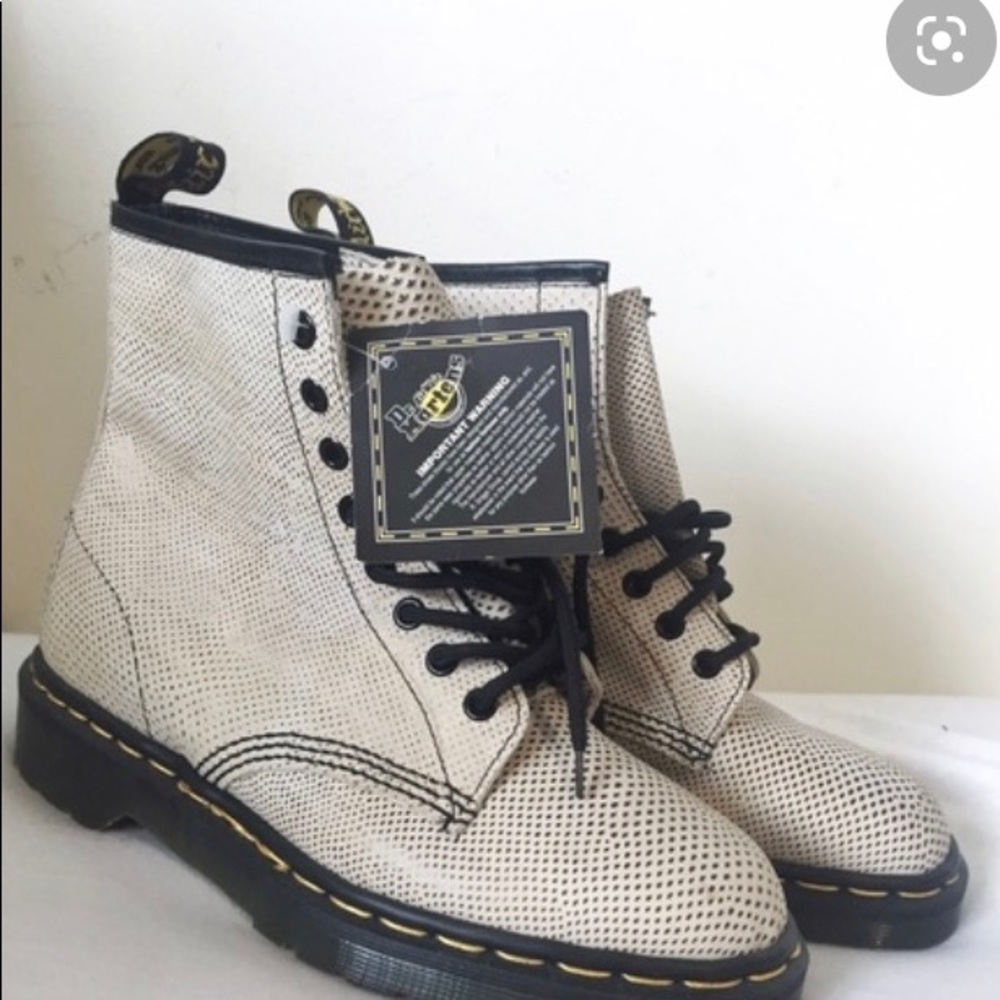 8 Eyelet Doc Martins (Discontinued Pattern) NWT